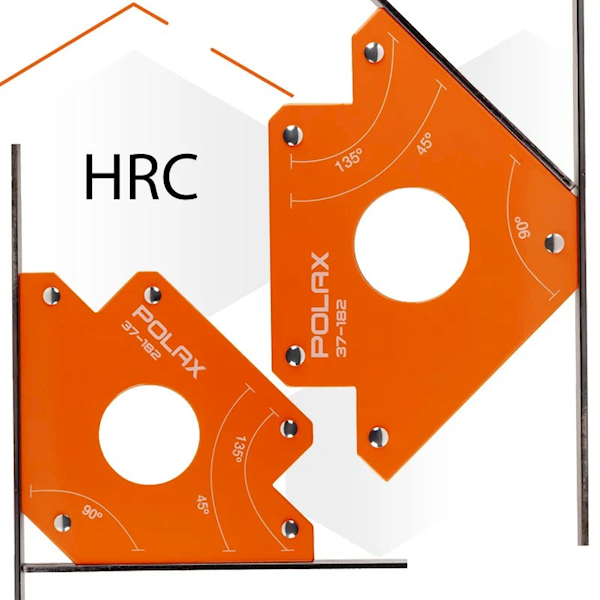 SPAWALNICZY KĄTOWNIK MAGNETYCZNY POLAX 45°,90°,135° 35 KG 110 X 120 X 25 MM