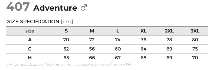 BLUZA MALFINI ADVENTURE 407 GRANATOWA XL
