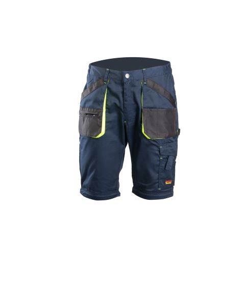 SPODNIE Z ODPINANYMI NOGAWKAMI POLSTAR BRIXTON PRACTICAL GRANATOWO/ŻÓŁTE 58