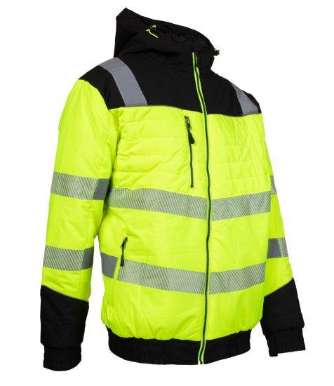 KURTKA OSTRZEGAWCZA POLSTAR BENEFIT SAFE HI-VI ŻÓŁTA 2XL