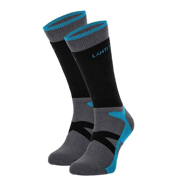 SKARPETY BAWEŁNIANE LAHTI PRO L30904 SZARO-NIEBIESKIE 43-46