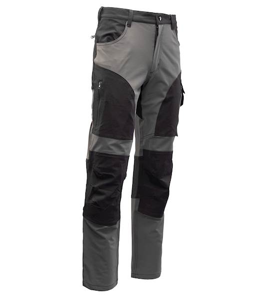 SPODNIE POLSTAR SEVEN KINGS TRAIL AISP SZARO/CZARNY 54