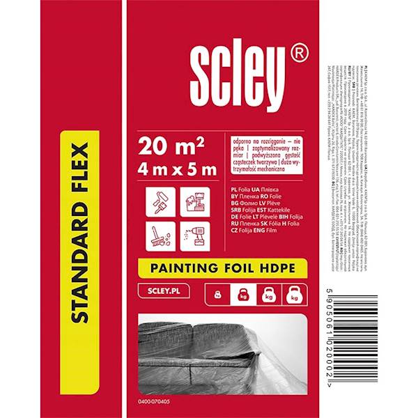FOLIA MALARSKA HARDY 4X5M