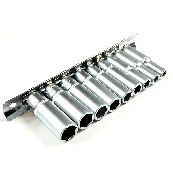 ZESTAW NASADEK TORX E 5-13MM 1/4" 6-KĄT 9 ELEMENT