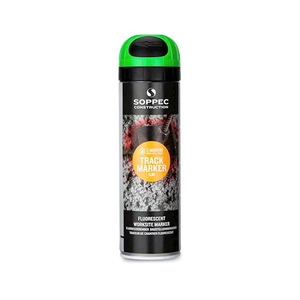 SOPPEC FLUO TP FARBA W AEROZOLU ZIELONA