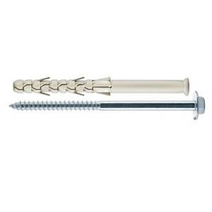 DYBEL RAMOWY DŁUGA STREFA 6K Z PODKŁADKĄ+ TORX 100szt