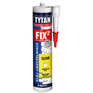 KLEJ TYTAN FIX2 USZCZELNIAJĄCY BEZBARWNY 290ML