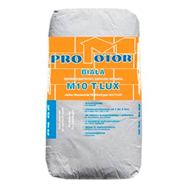 ZAPRAWA MUR M10 T-LUX CIENKOWAR. BIAŁA PROMOTOR