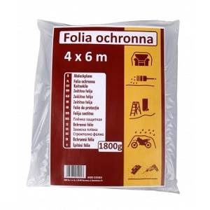 FOLIA BUDOWLANA 1800G 4*6M