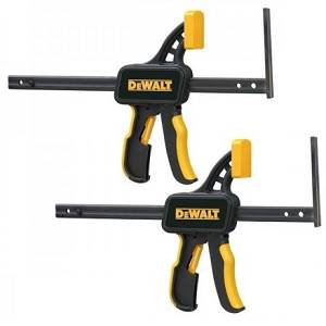 SZYBKOMOCUJĄCE ZACISKI DO SZYN PROWADZĄCYCH DEWALT dcs380 2 sztuki