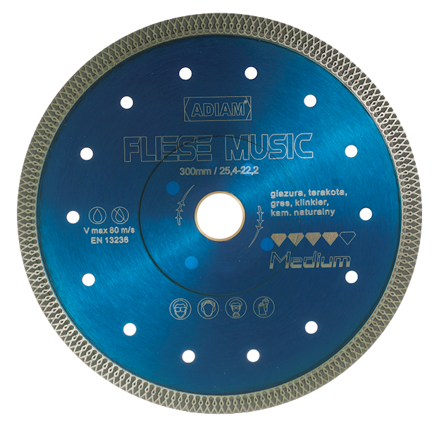 TARCZA FLIESE MUSIC 300 MM ADIAM *G1
