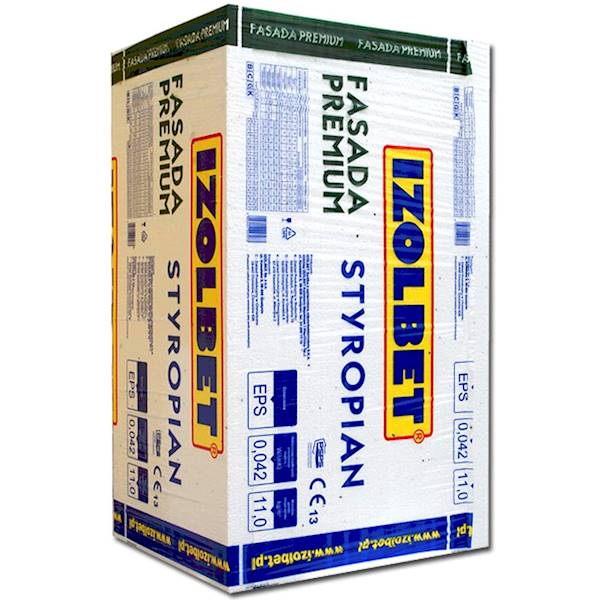 STYROPIAN FASADA PREMIUM 0,042 GR 100MM IZOLBET