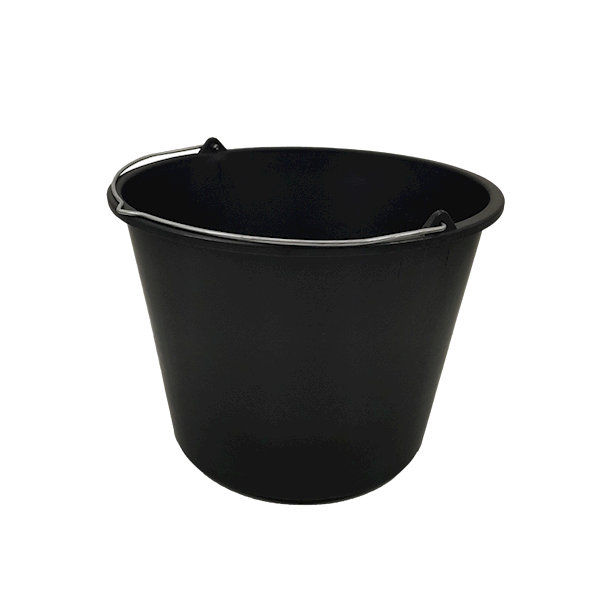 WIADRO BUDOWLANE CZARNE 16L