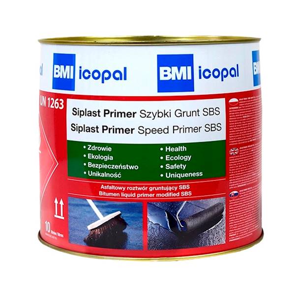 SIPLAST PRIMER 10L SZYBKI GRUNT SBS