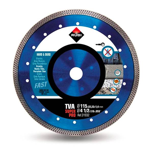 TARCZA DIAMENTOWA RUBI TURBO VIPER TVA 115 SUPERPRO