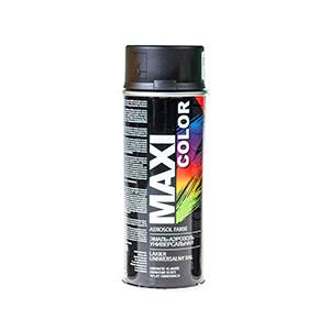 LAKIER MAXI COLOR CZARNY POŁYSK RAL9005 400ML