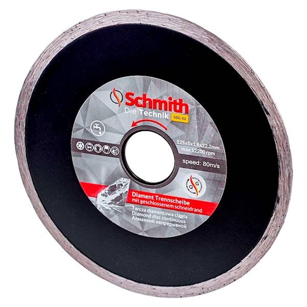 TARCZA DIAMENTOWA CIĄGŁA 125MM