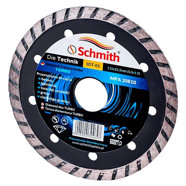 TARCZA DIAMENTOWA TURBO 115MM