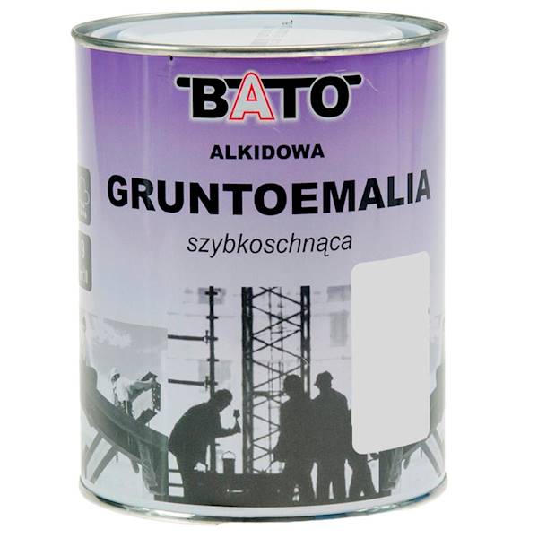 FARBA ALKIDOWA SZYBKOSCHN GRUNTOEMALIA SZARA 0,8L