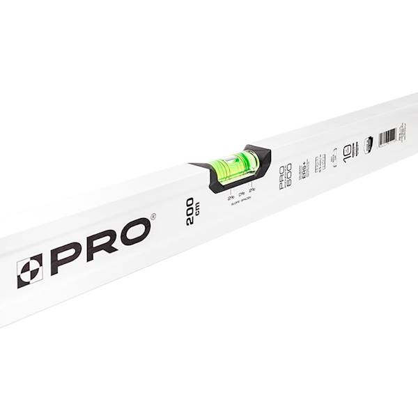 POZIOMICA BIAŁA PRO600 PLUS  200CM