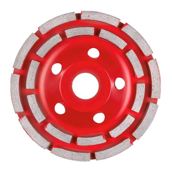 GARNKOWA TARCZA DIAMENTOWA DO SZLIFOWANIA I WYRÓWNYWANIA MILWAUKEE DCWU 125 X 22,23 MM
