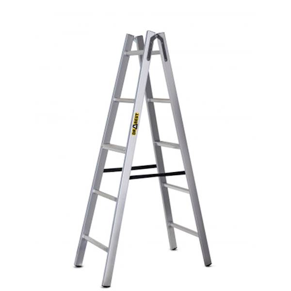 DRABINA ALUMINIOWA PRZEMYSŁOWA-MALARSKA 2*5