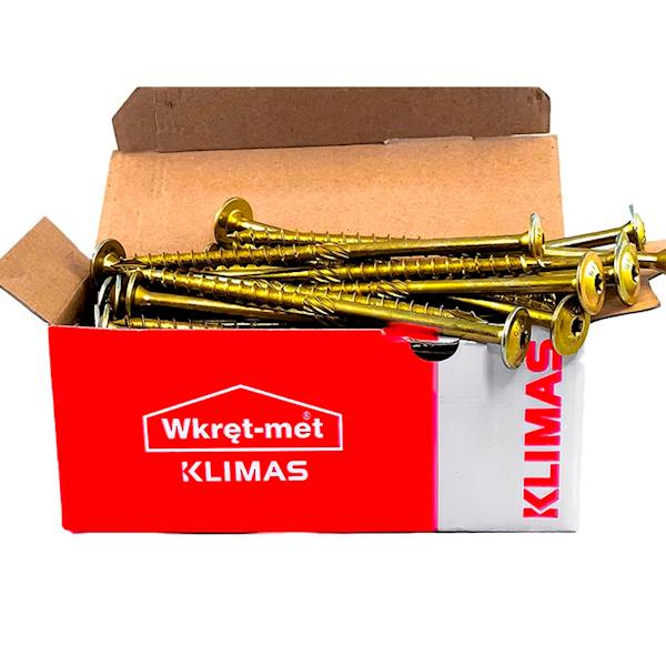 WKRĘT KONSTR DO DREWNA ŁEB PODK TORX 8X220 100SZT