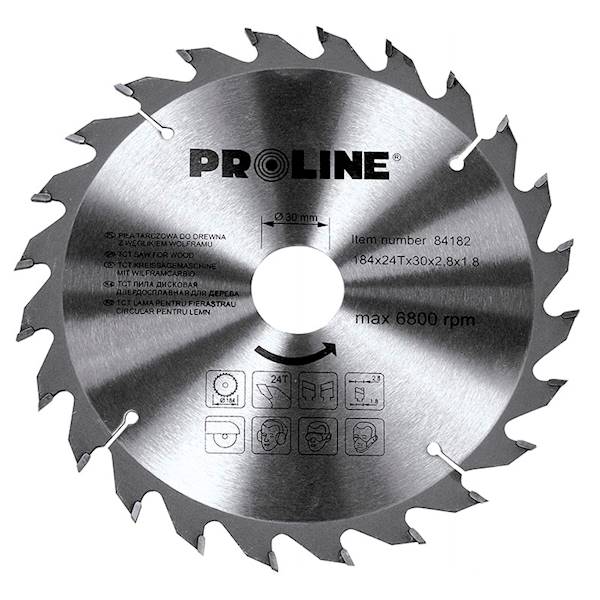 PIŁA TARCZOWA DO DREWNA 160*36T*20/16 MM  PROLINE