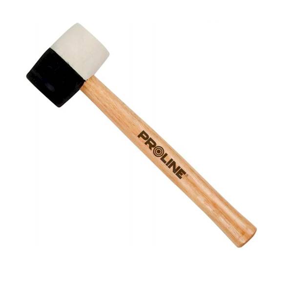 MŁOTEK 780G GUM. CZA-BIAŁ DREW. TRZONEK PROLINE