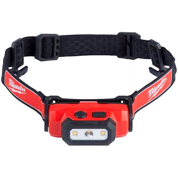 LATARKA CZOŁOWA AKUMULATOROWA USB MILWAUKEE L4 HL-301 475 LUMENÓW