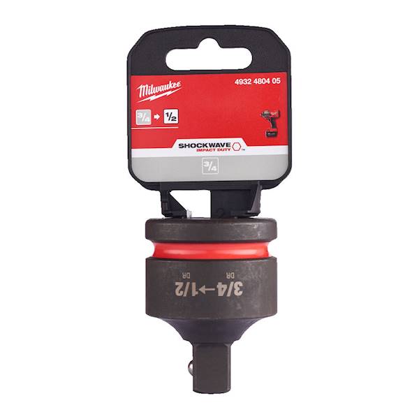 ADAPTER NASADEK UDAROWYCH MILWAUKEE SHOCKWAVE 3/4" - 1/2" HEX