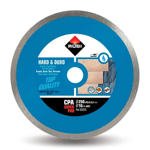 TARCZA DIAMENTOWA SUPERPRO CPA 250 RUBI