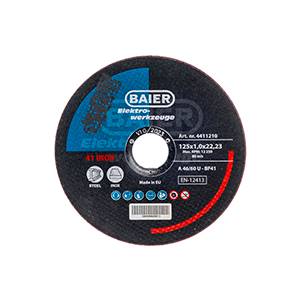 TARCZA DO METALU INOX 125*1 BAIER
