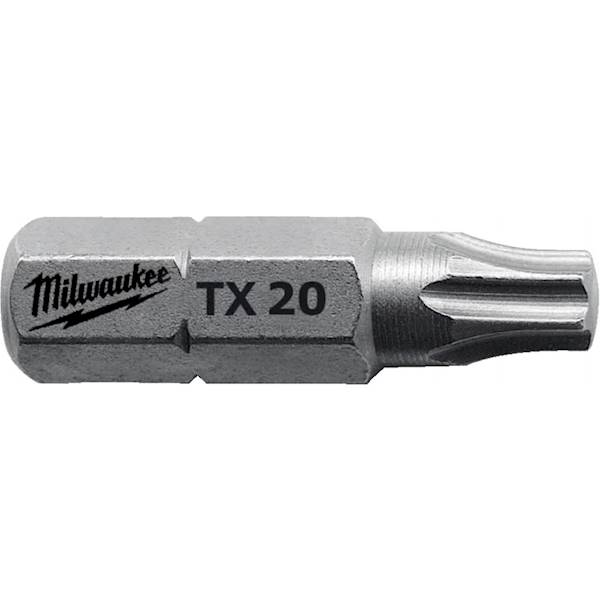 BIT MILWAUKEE TX20 X 25 MM