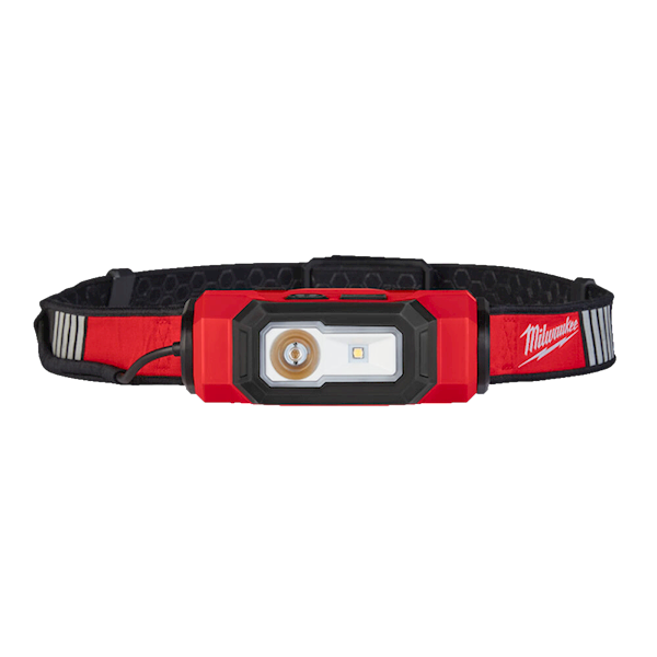LATARKA CZOŁOWA AKUMULATOROWA USB MILWAUKEE L4 HL-VIS-301 600 LUMENÓW