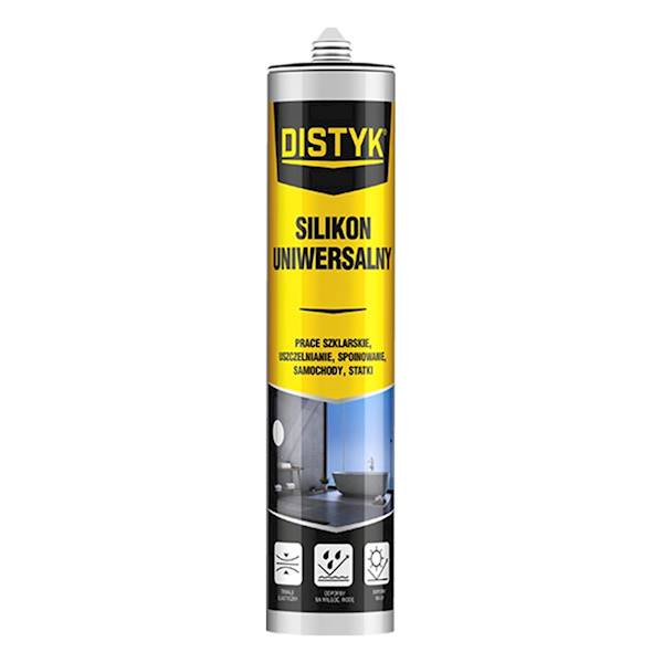 SILIKON UNIWERSALNY DISTYK 280 ML BEZBARWNY