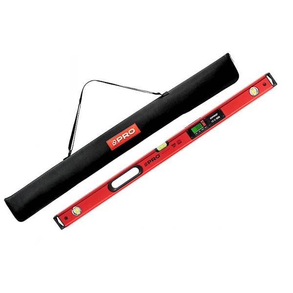 POZIOMICA ELEKTRONICZNA CZERWONA IP65 PRO900 DIGITAL POKROWIEC 100CM 