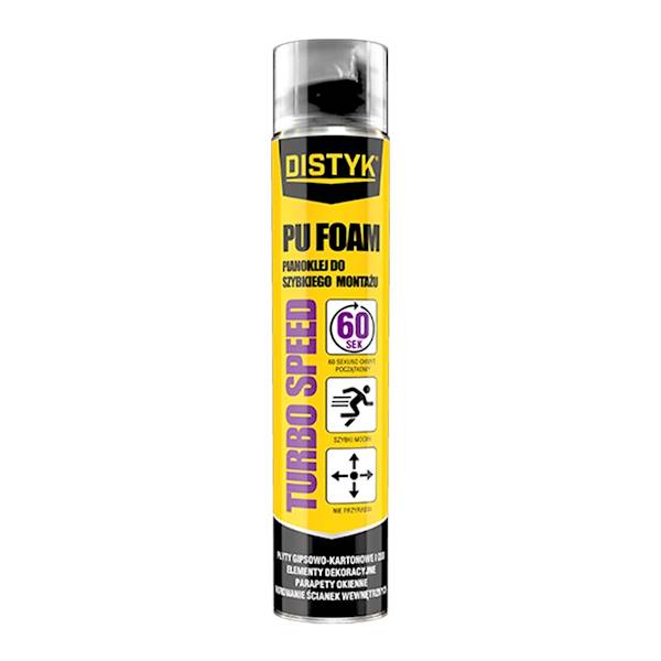 PIANOKLEJ DISTYK PU FOAM TURBO SPEED 60S 750 ML