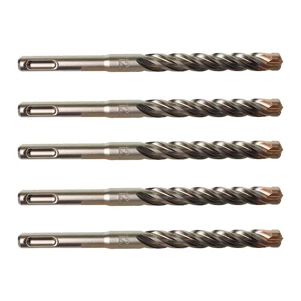 ZESTAW 5 WIERTEŁ MILWAUKEE SDS-PLUS MX4 12/160/110 MM