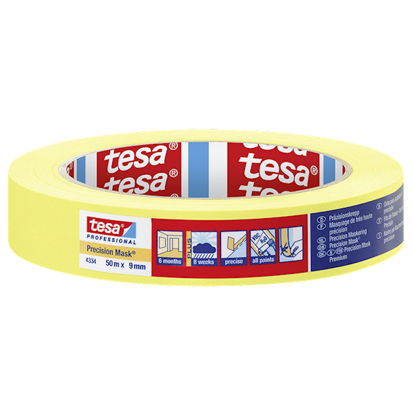 TAŚMA MALARSKA TESA PRECISION MASK DO OCINANIA KOLORÓW 19 MM X 50 M