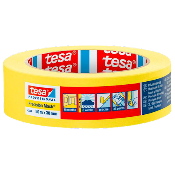 TAŚMA MALARSKA TESA PRECISION MASK DO OCINANIA KOLORÓW 30 MM X 50 M