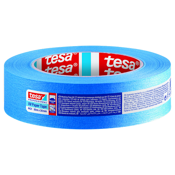 TAŚMA MALARSKA TESA UV PAPER MASK NIEBIESKA 30 MM X 50 M
