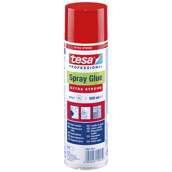 SUPER MOCNY KLEJ W SPRAYU TESA 500 ML