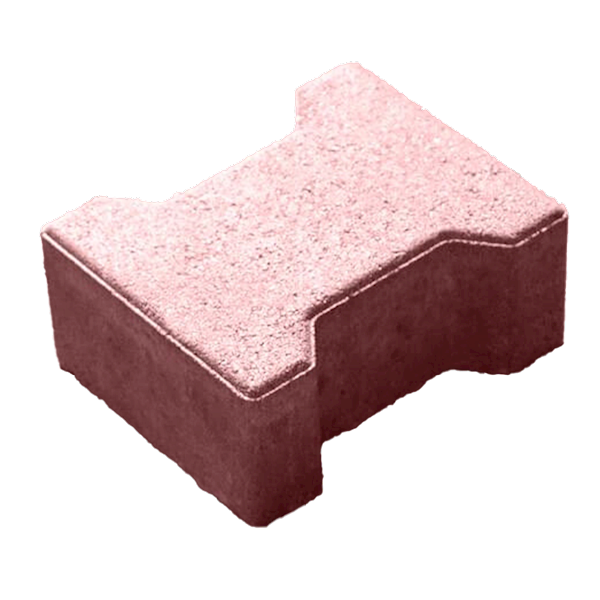 KOSTKA POŁÓWKI CZERWONE DOMINO 8CM 
