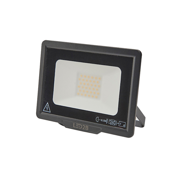 OPRAWA  HALOGEN LED MH 30W BARWA NEUTRALNA BIAŁA LED2B