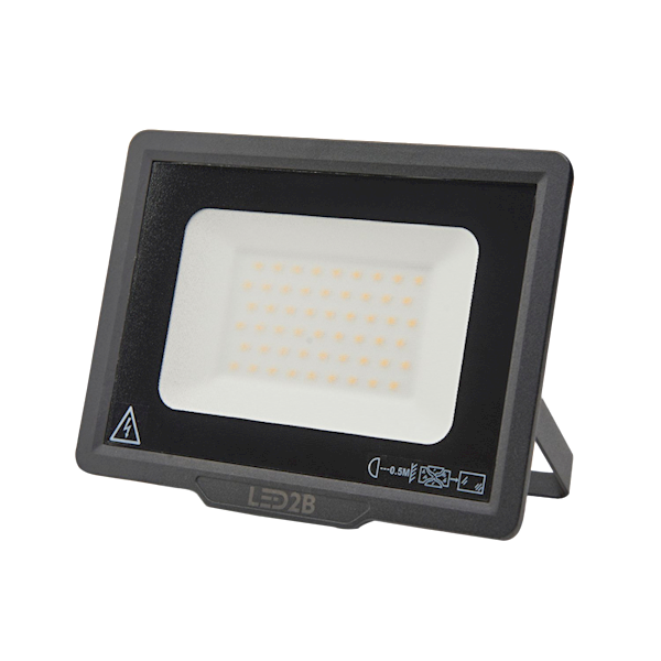 OPRAWA  HALOGEN LED MH 50W BARWA NEUTRALNA BIAŁA LED2B