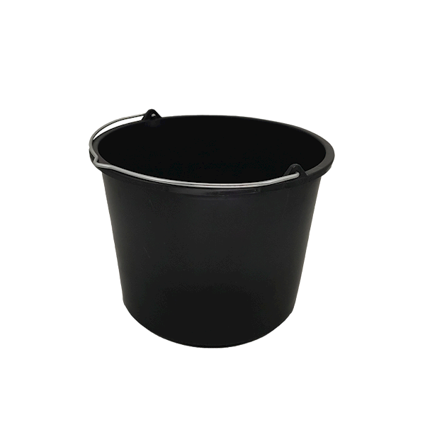 WIADRO BUDOWLANE CZARNE 12L