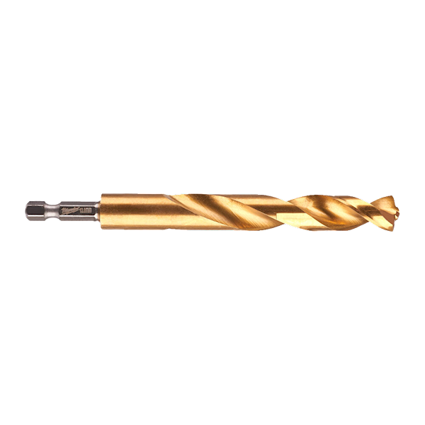 WIERTŁO UDAROWE DO METALU MILWAUKEE SHOCKWAVE HSS-G TIN RED HEX 13/130/83 MM