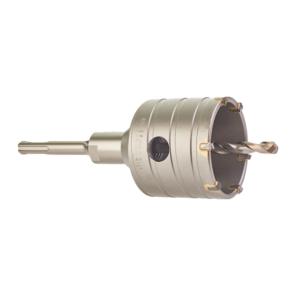 ZESTAW KORONEK RDZENIOWYCH DO BETONU TCT SDS-PLUS MILWAUKEE 65 MM
