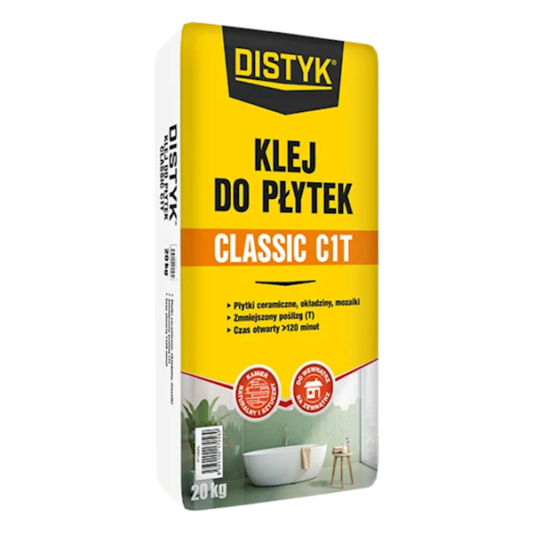 KLEJ DO PŁYTEK DISTYK QUARTZ C1T 20 KG